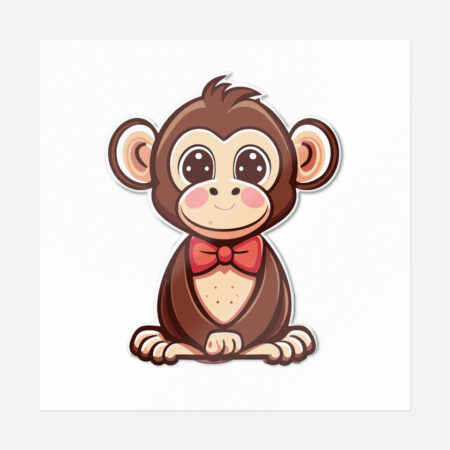 Baby Chimp Sticker